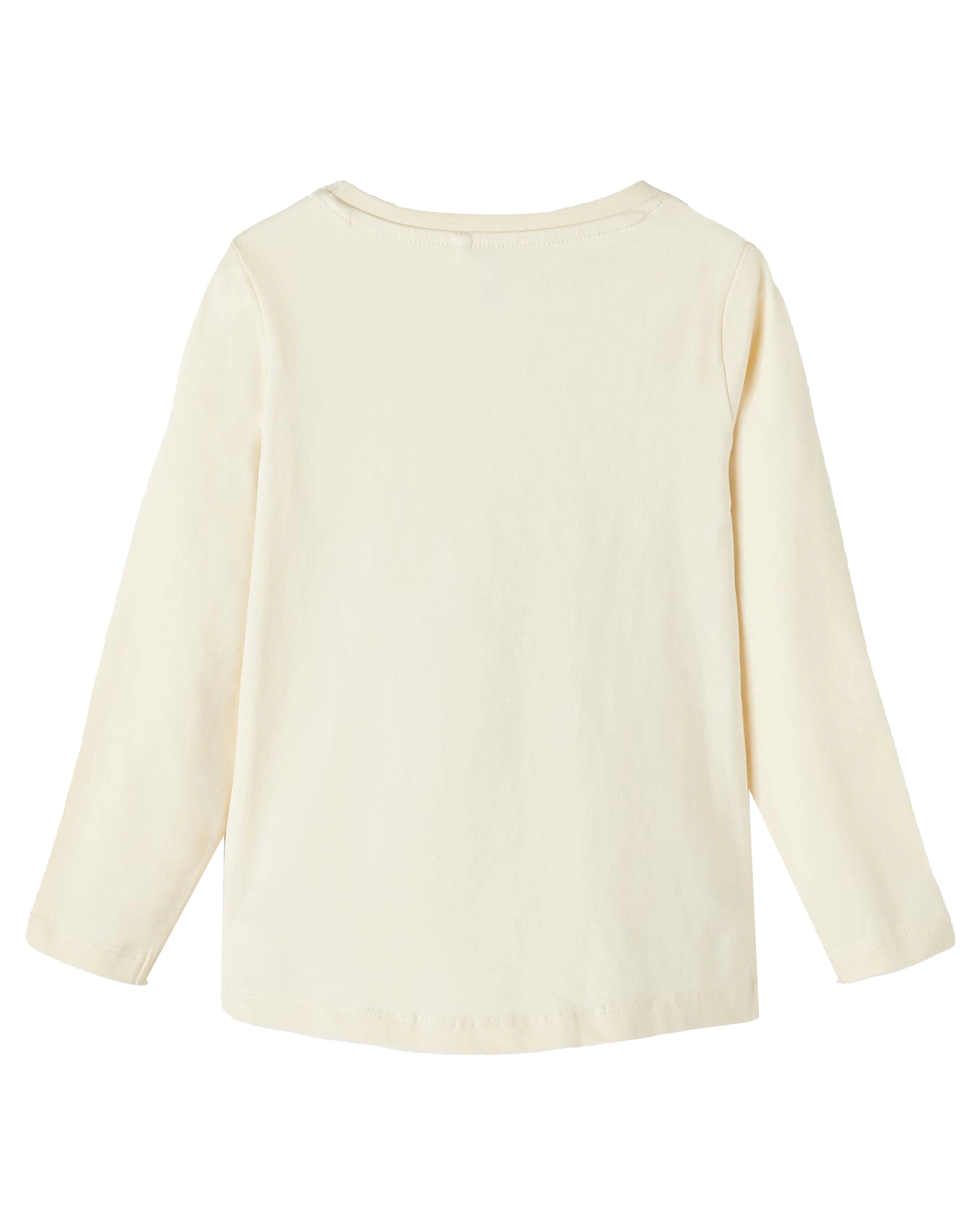 Langarmshirt NMFVIX - CLOUD in buttercream