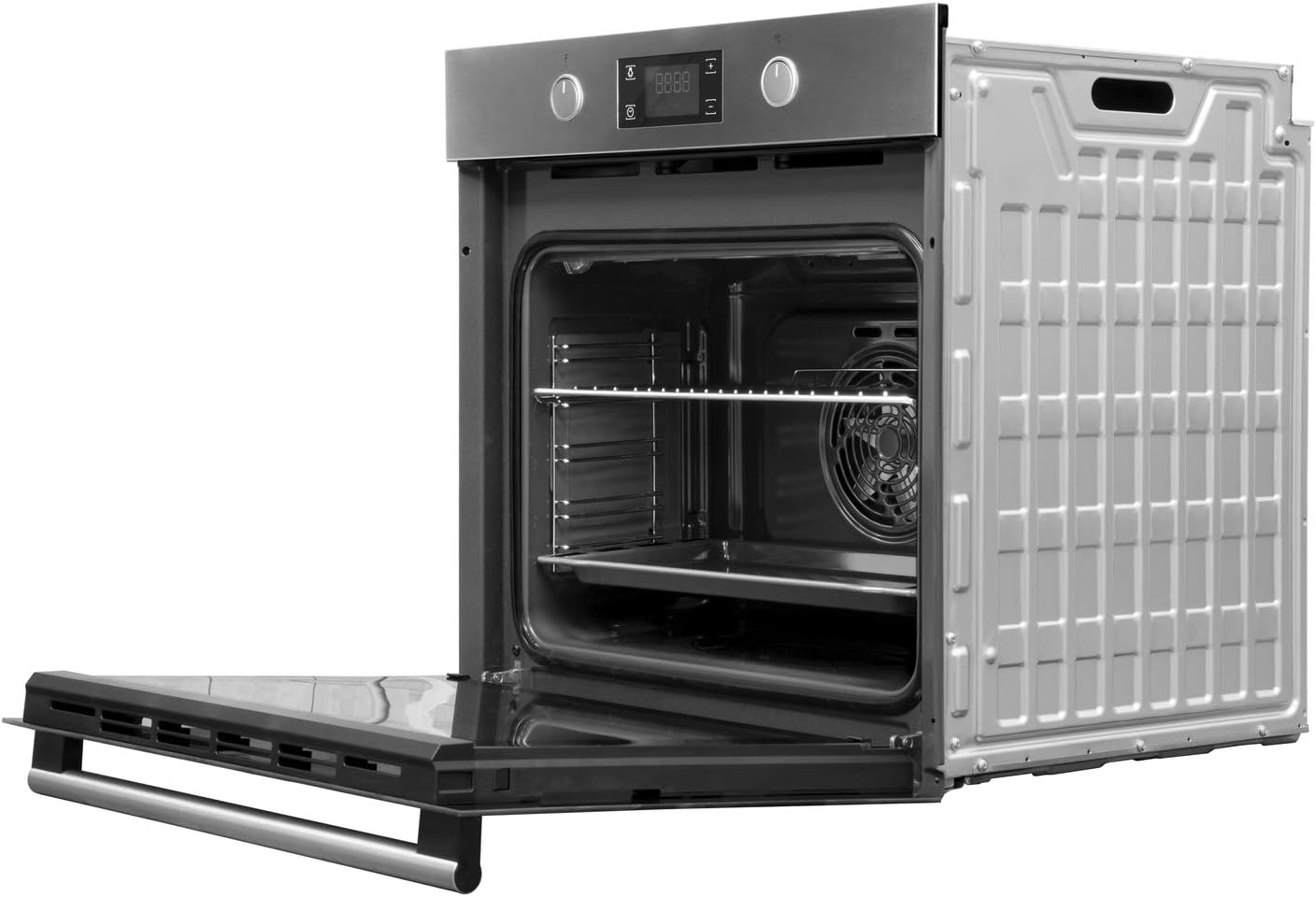 Bauknecht BAR2 KP8V2 IN Einbau-Backofen mit Pyrolyse-Reinigungssystem/Energieeffizenzklasse A/ 71 L Maxi-Garraum/ 2-fach Backauszug/ PowerHeißluft/ SmartClean