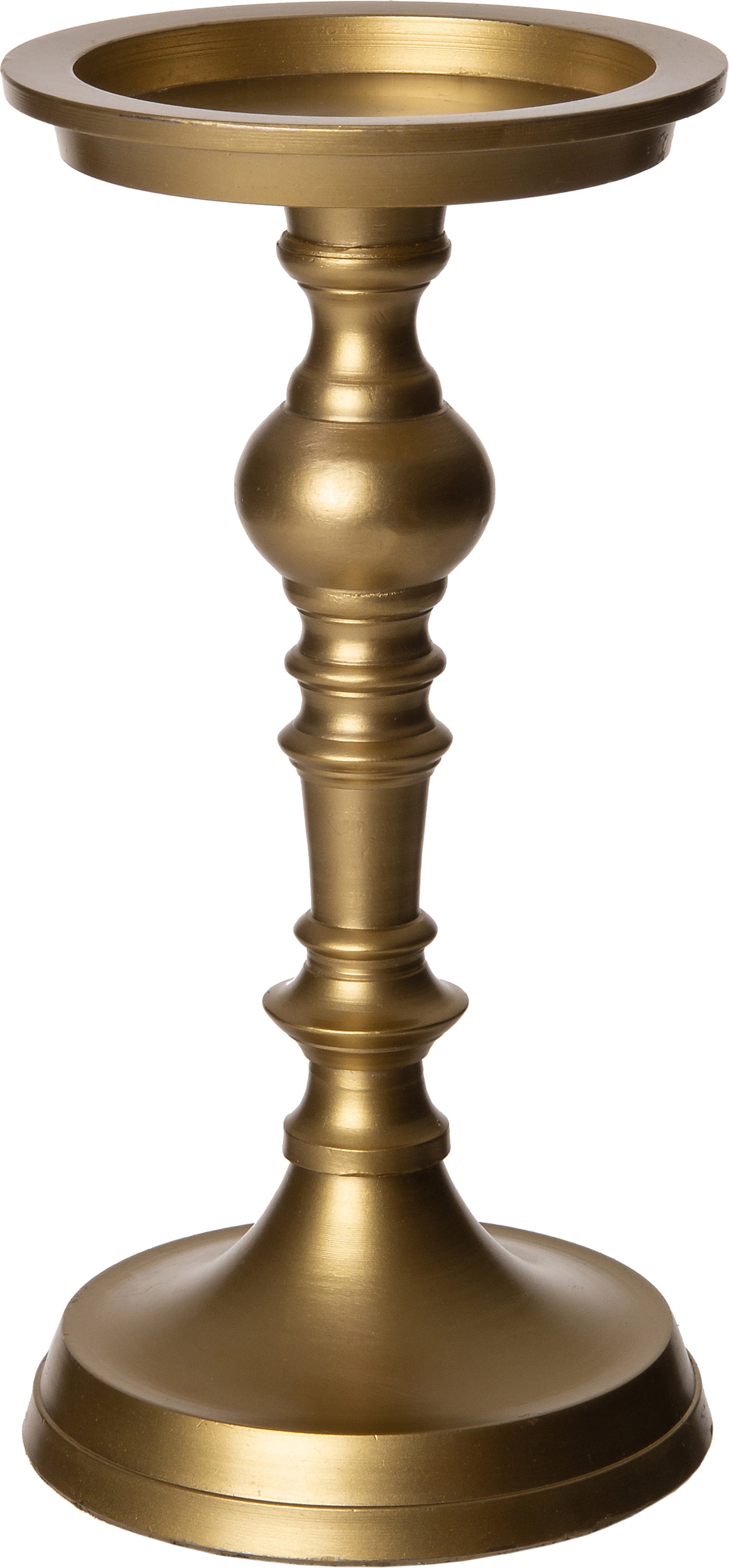 Intratuin kandelaar Jarvi goud D 10 H 21 cm