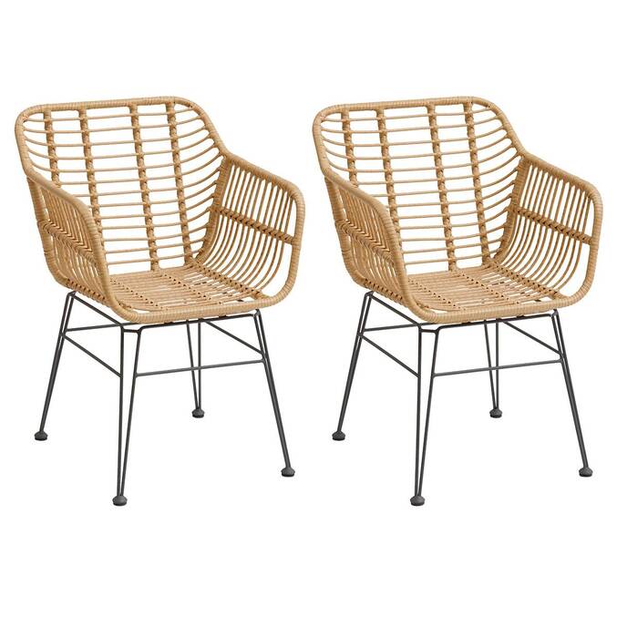 Lot de 2 fauteuils de jardin LAMBADA Sésame