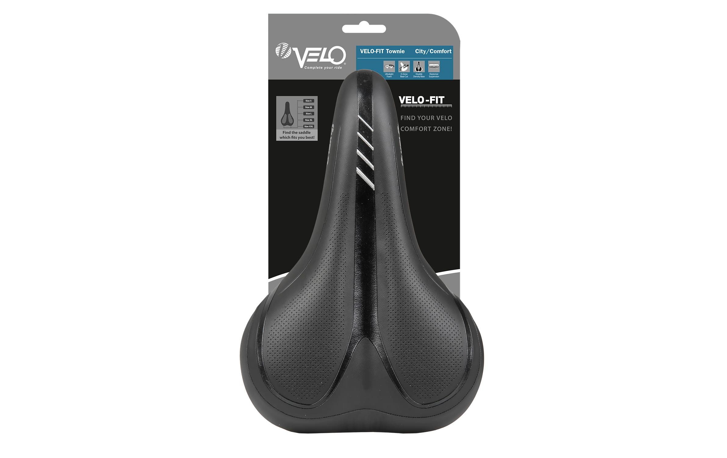 Fahrradsattel Velo-Fit Townie XXLCity/Komfort Sattel