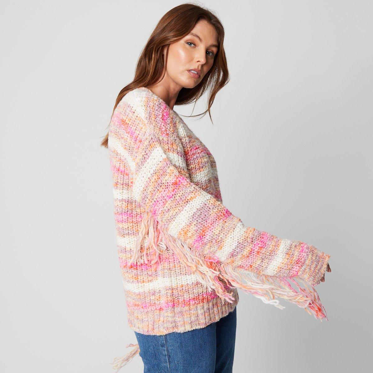Be You Striped Jumper