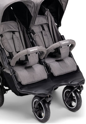 Beemoo Swing Søskenvogn, Grey Melange