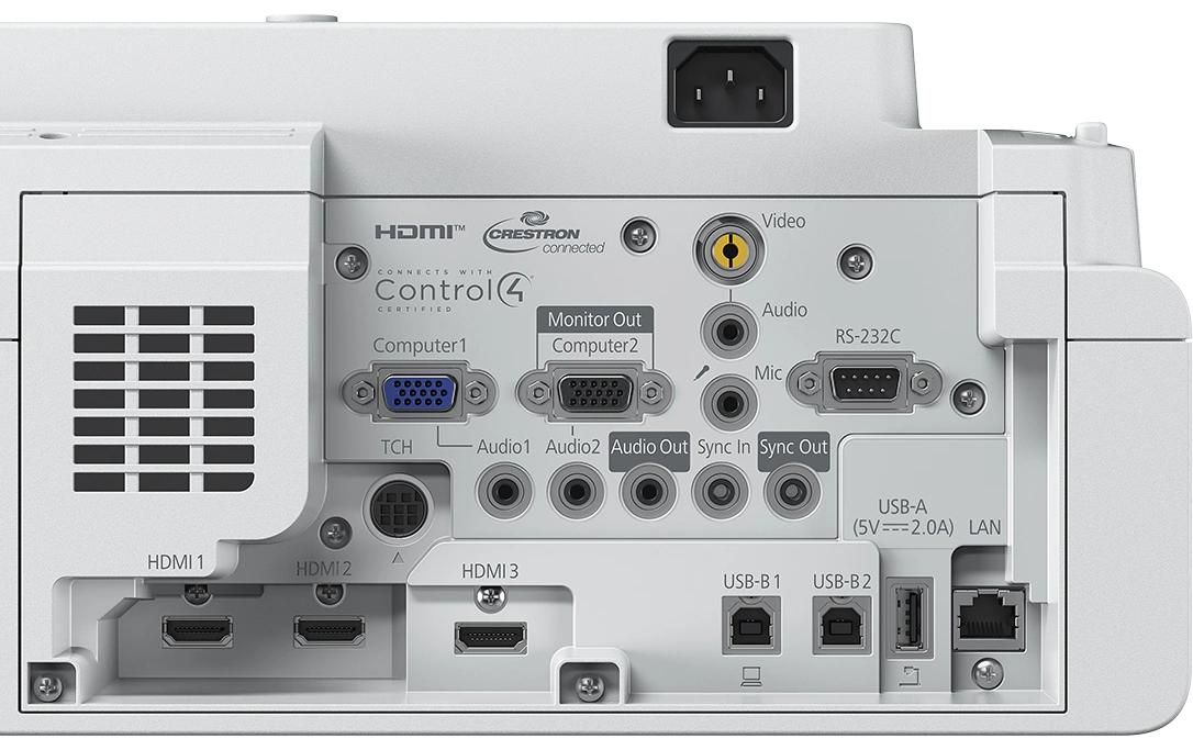 Ultrakurzdistanzprojektor EB-760Wi<br>Interaktiver Ultrakurzdistanz-Laserprojektor mit 4100 Lumen