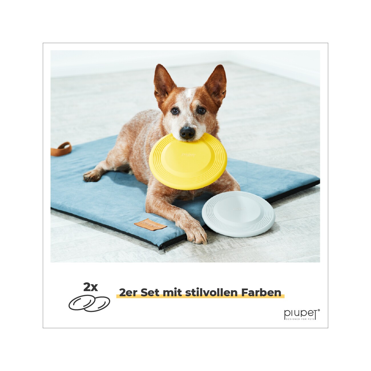 PIUPET Frisbee-Set