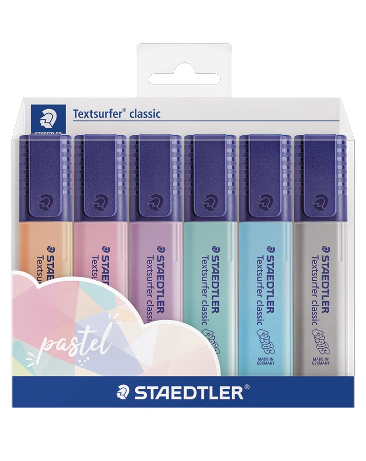 364 CWP6PA Textsurfer® classic PASTELL 6-teilig