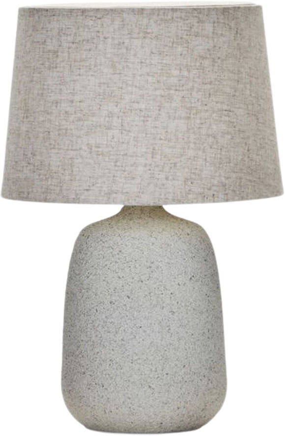 House Doctor Bordlampe inkl. lampeskærm, Tana, Råhvid