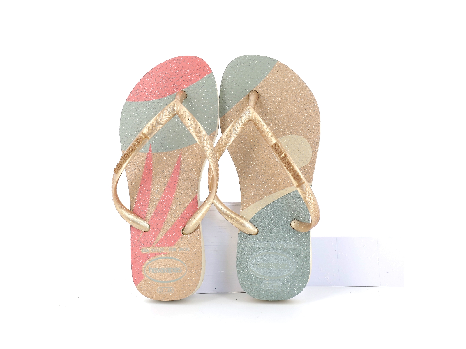 Havaianas-SLIM PALET GLOW 4145766 Plastique Mordore