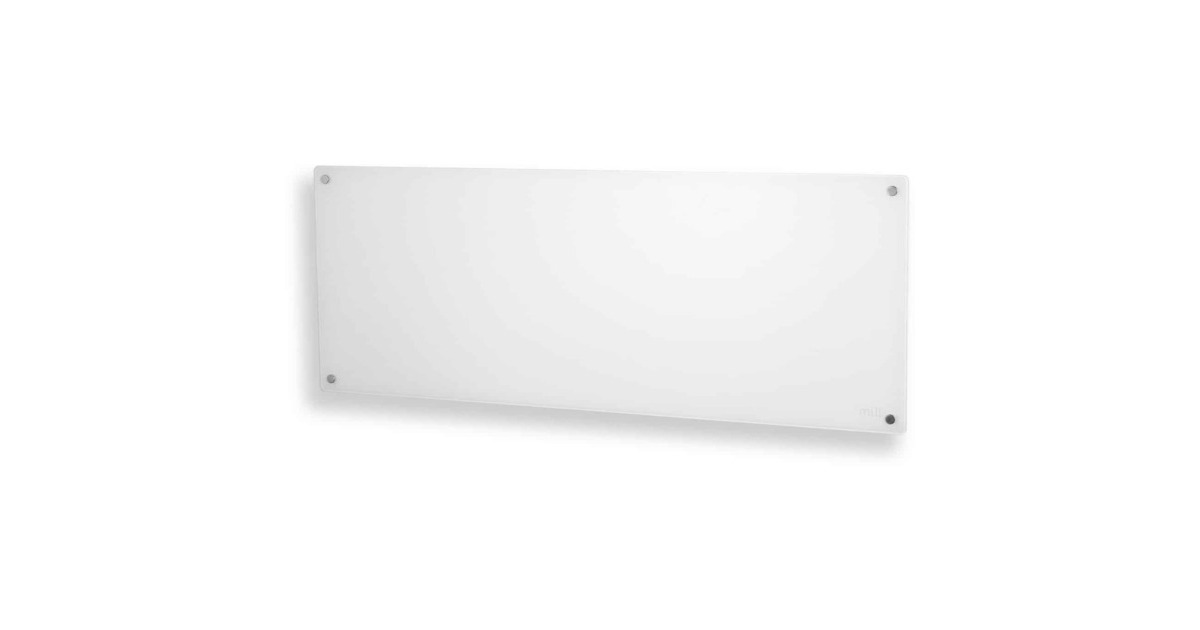 MillGlass WiFi paneelverwarming GL1200WIFI3 convector  (Wit, WiFi + App)