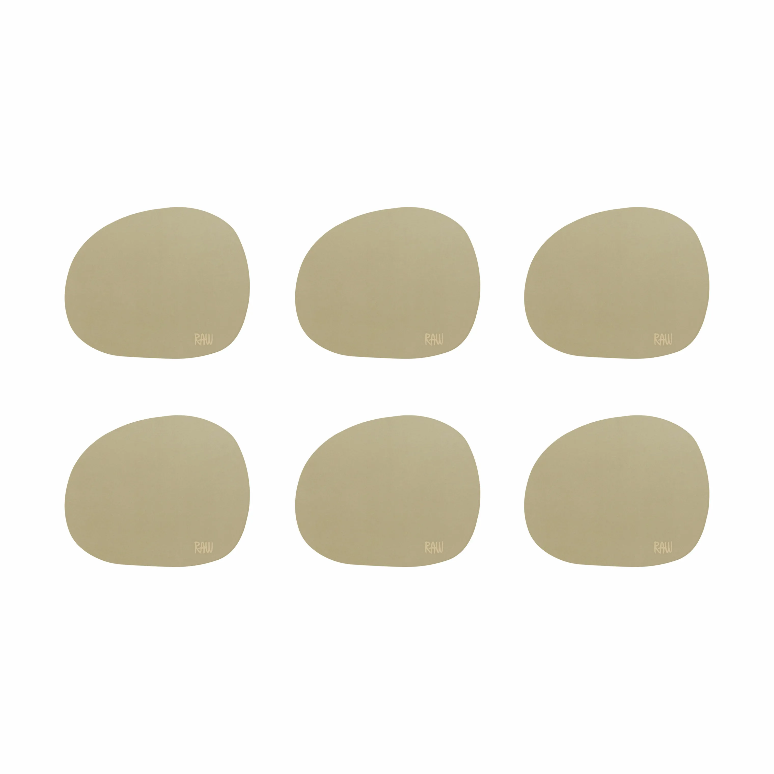 RAW by Aida Coaster - 6 stk.