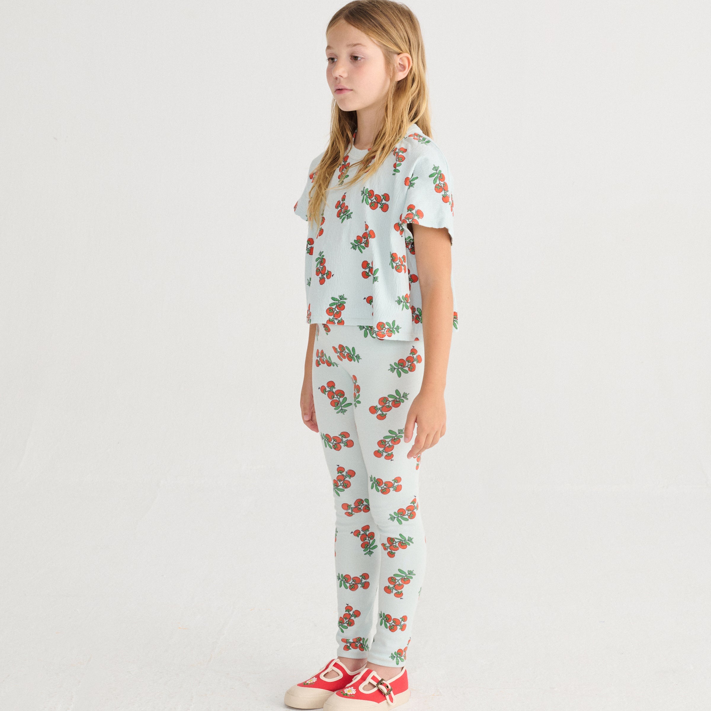 T-Shirt Juicy Tomatoes Light Blue