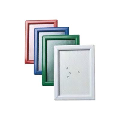 Promocome Ecoframe - Cadre porte-affiche clippant à poser ou à fixer au mur - A4 - jaune