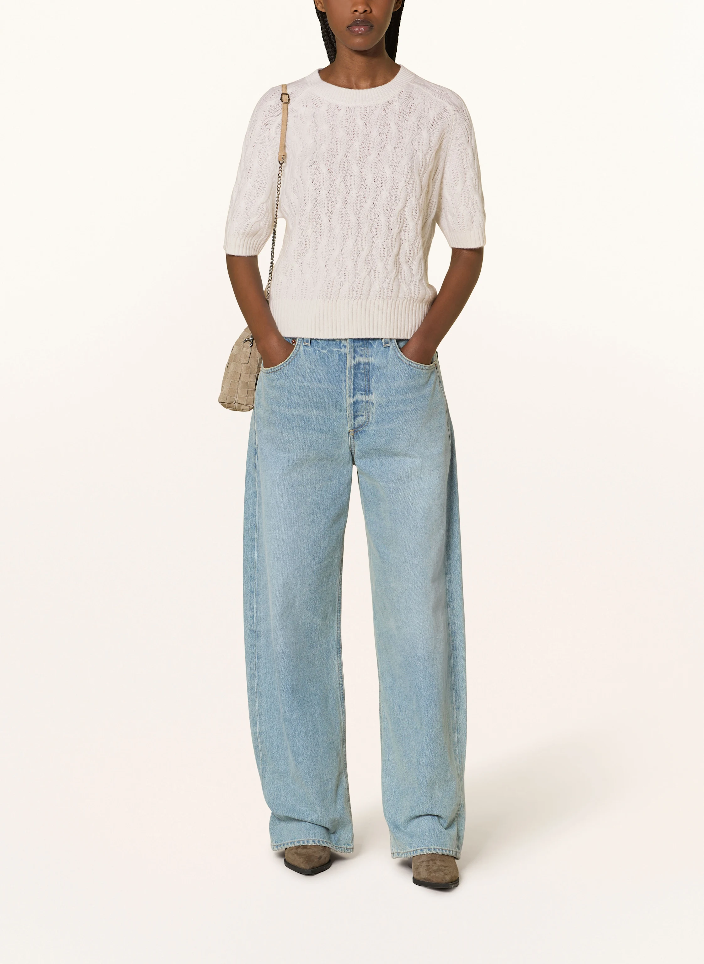 ALLUDE Strickshirt aus Cashmere