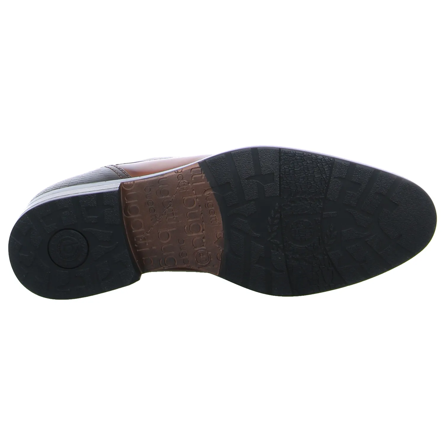 BUGATTI SHOES Halbschuh-City Cognac Leder