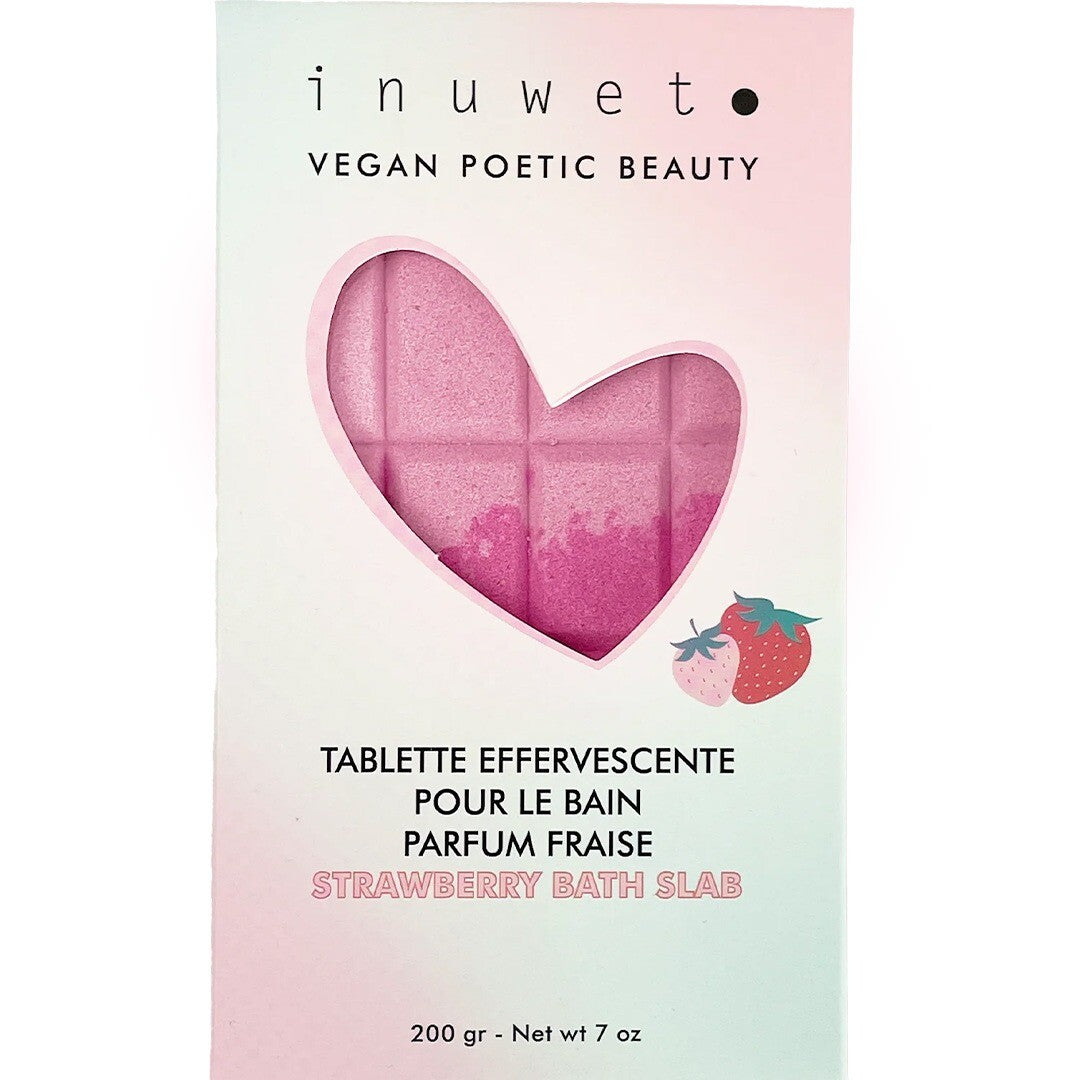 Inuwet giftset bad strawberry
