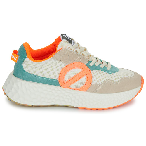 No Name - CARTER JOGGER W - Blanc / Orange / Vert