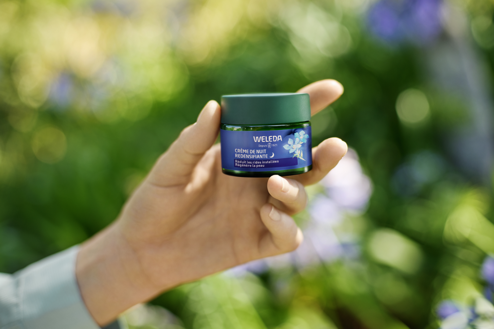 WELEDA Blauwe gentiaan&edelweiss versterkende nachtcreme (40 ml)