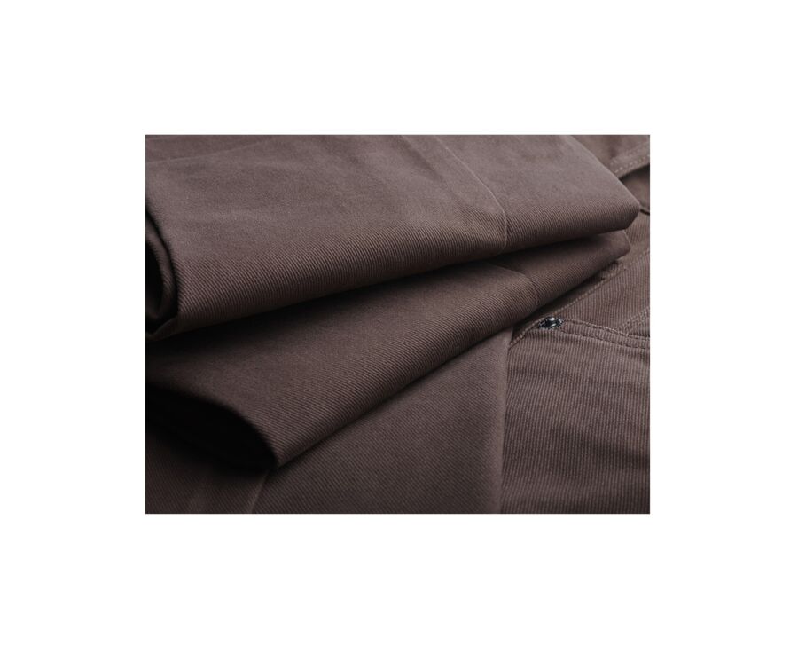 Pantalon 5 poches homme Chocolat - KARSON