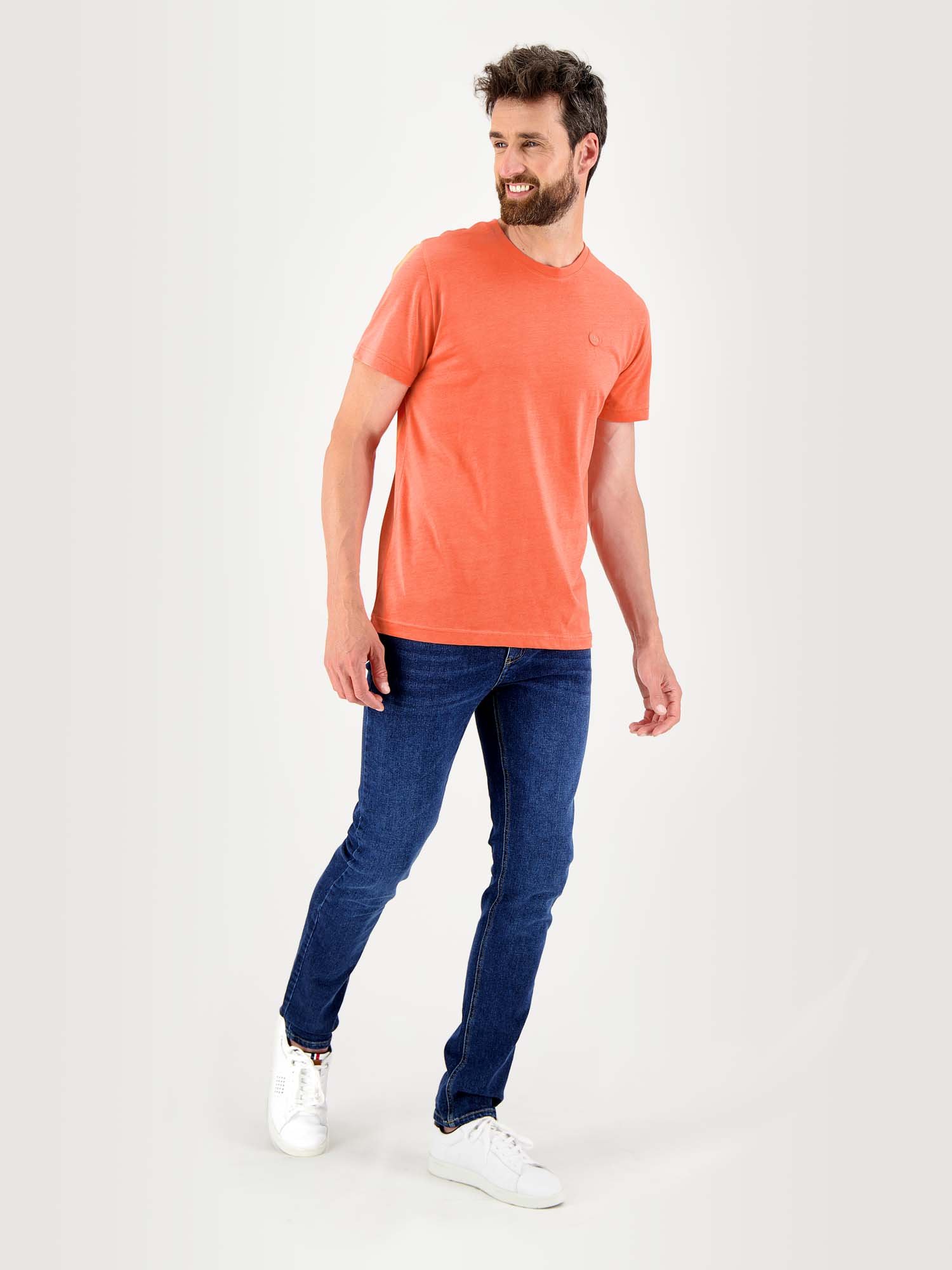 Tee Shirt Homme Manches Courtes Corail