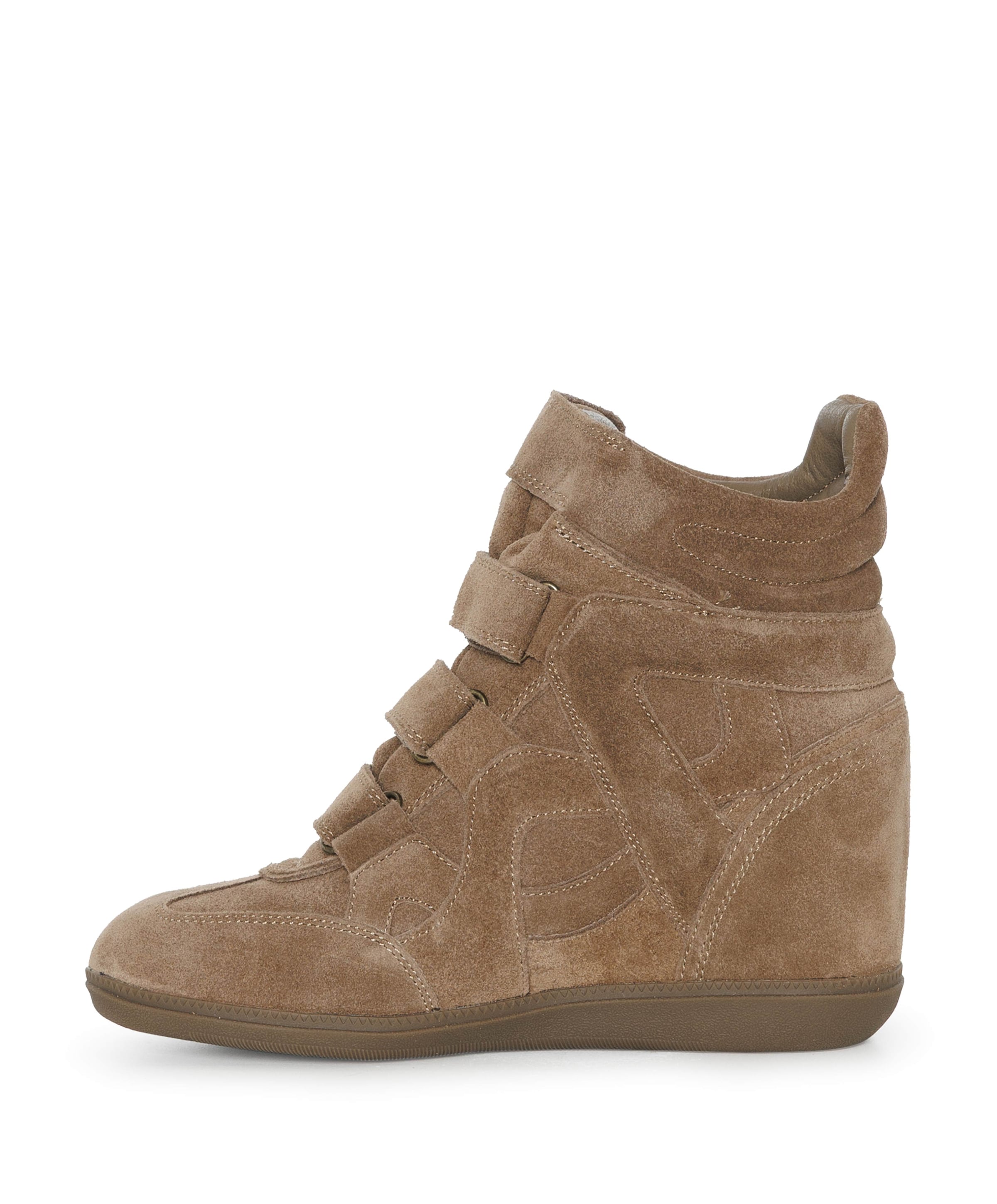Poelman Isa dames enkellaarzen beige