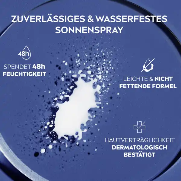 Schutz & Pflege Sonnenspray LSF 50+