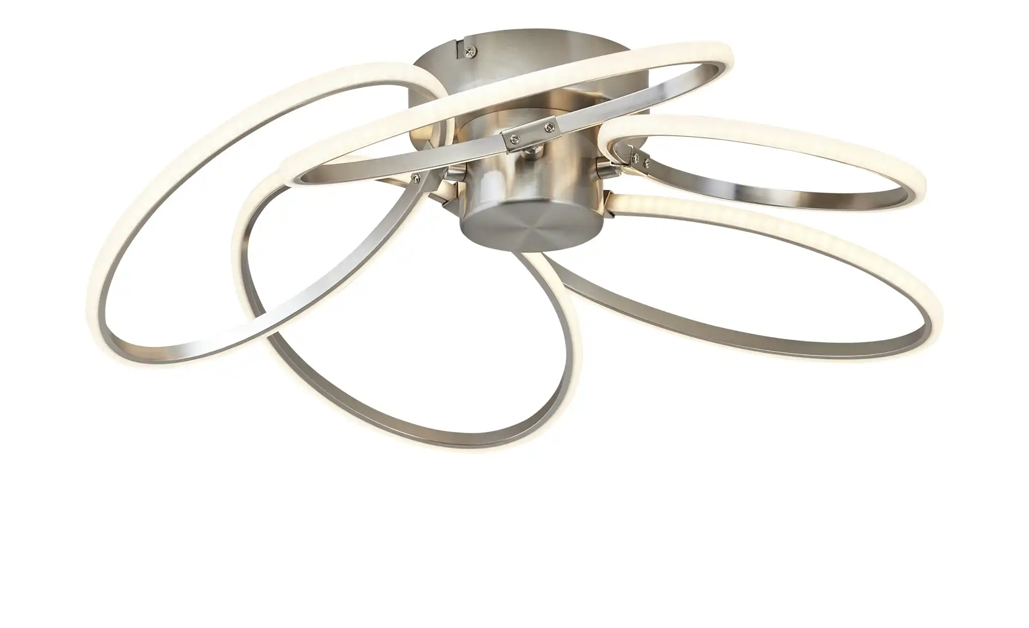 KHG LED-Deckenleuchte, 5-flammig nickel matt