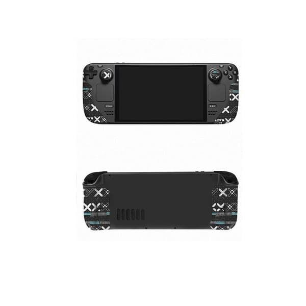 INF Steam Deck Skin - Svart Trykt Håndtaksutgave