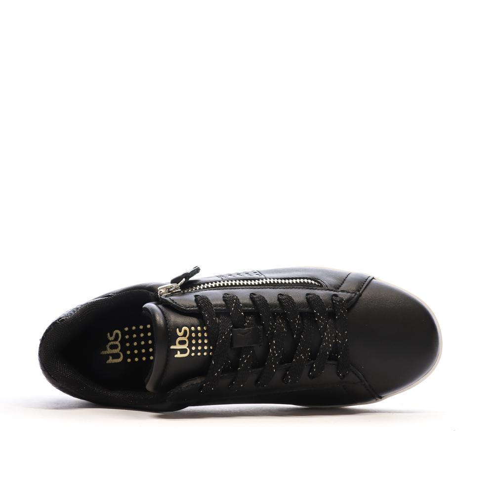 TBS Baskets Noires Femme TBS LORAZIP