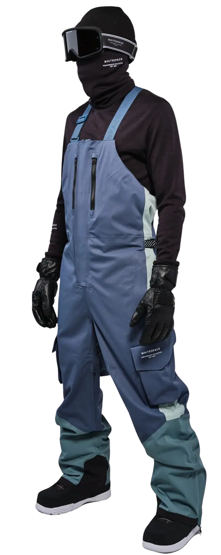 Whitespace 2L Cargo Insulated Bib Snebukser | SkatePro