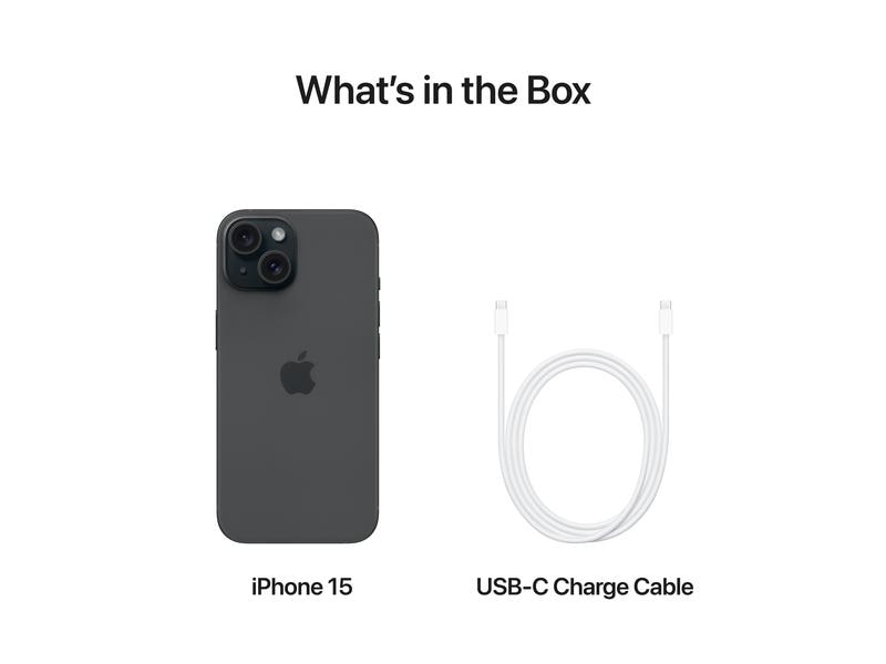 Apple iPhone 15 128 GB Schwarz IPhone 15. Eine ganz neue Dynamik.