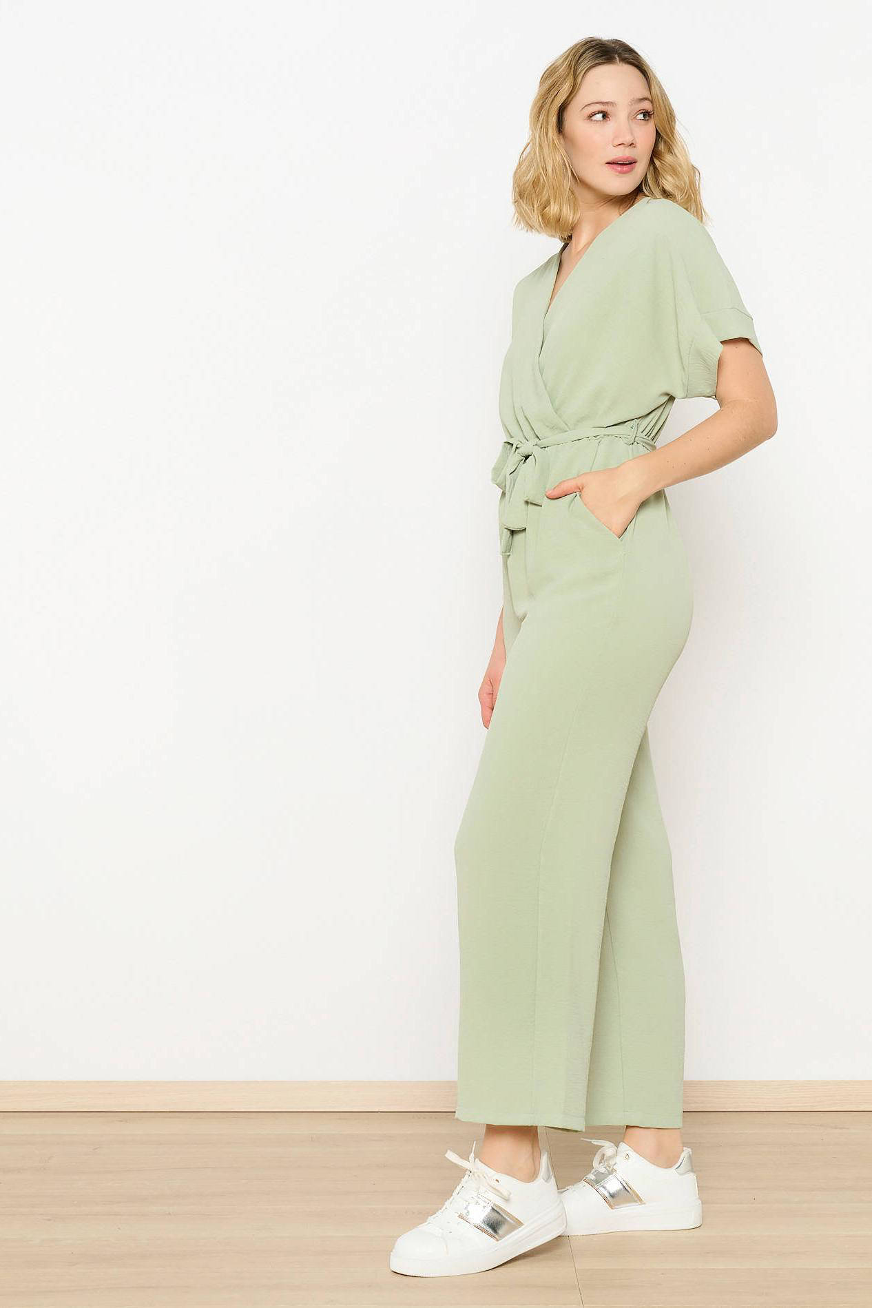 LOLALIZA jumpsuit mintgroen