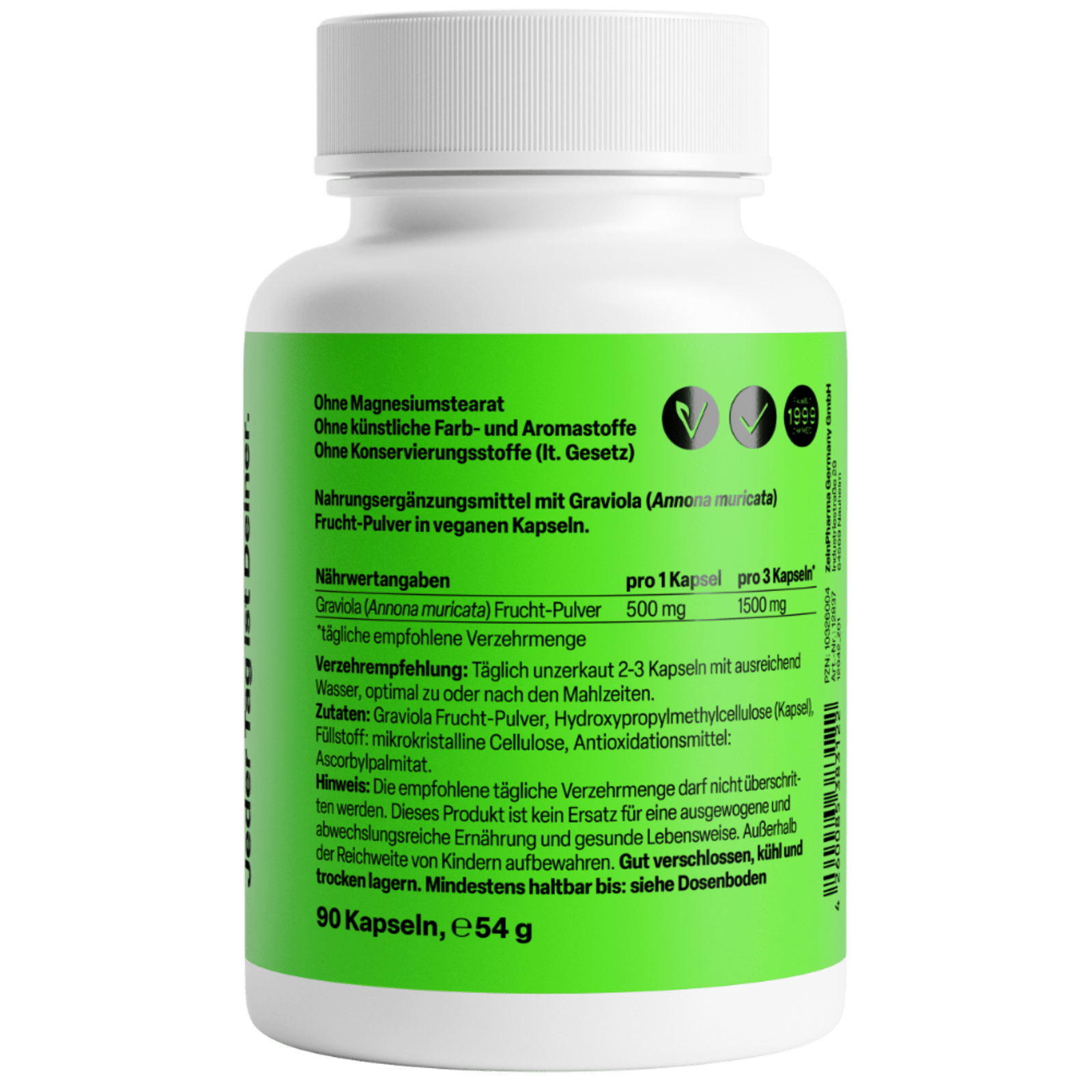 Graviola 500mg (90 Kapseln)