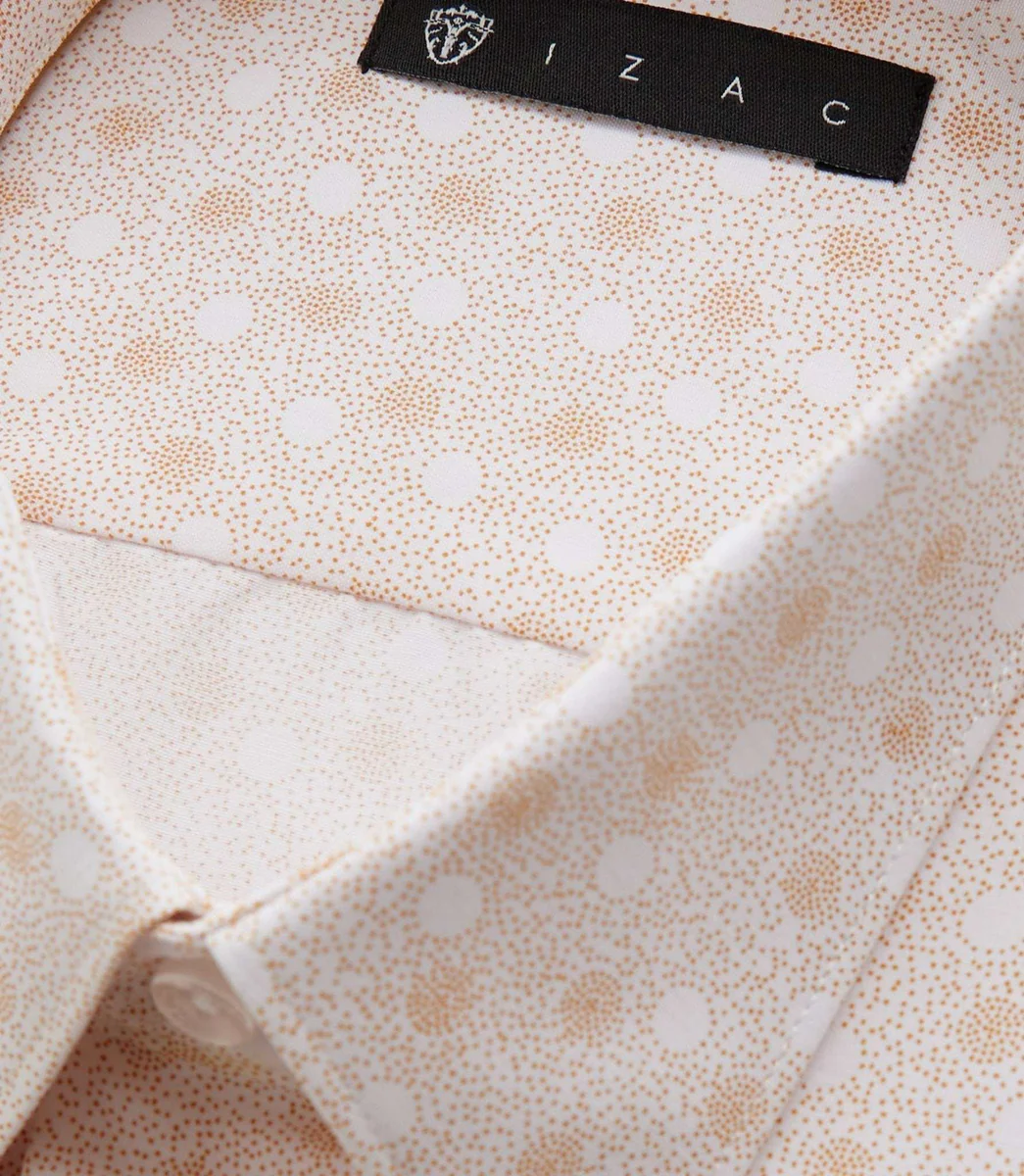 Chemise ville orange 