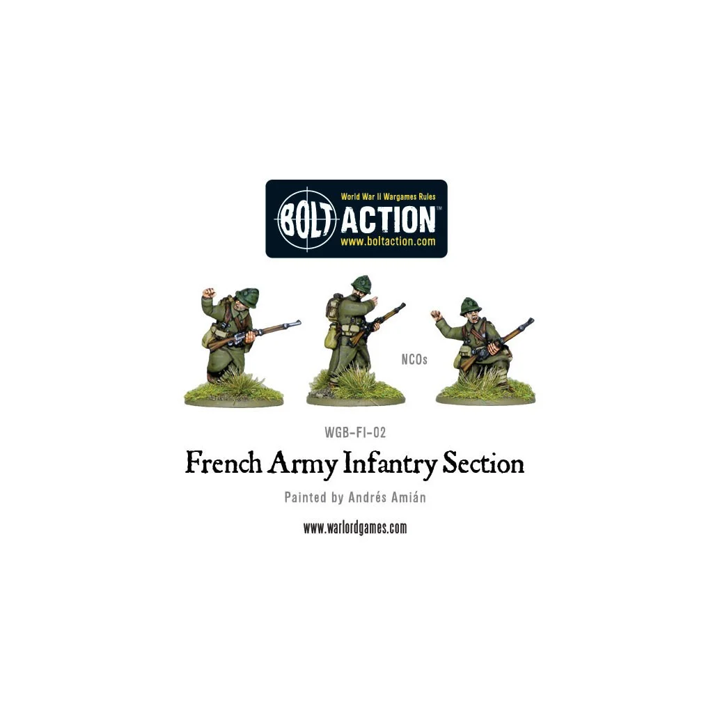 Bolt Action - French Army Infantry section