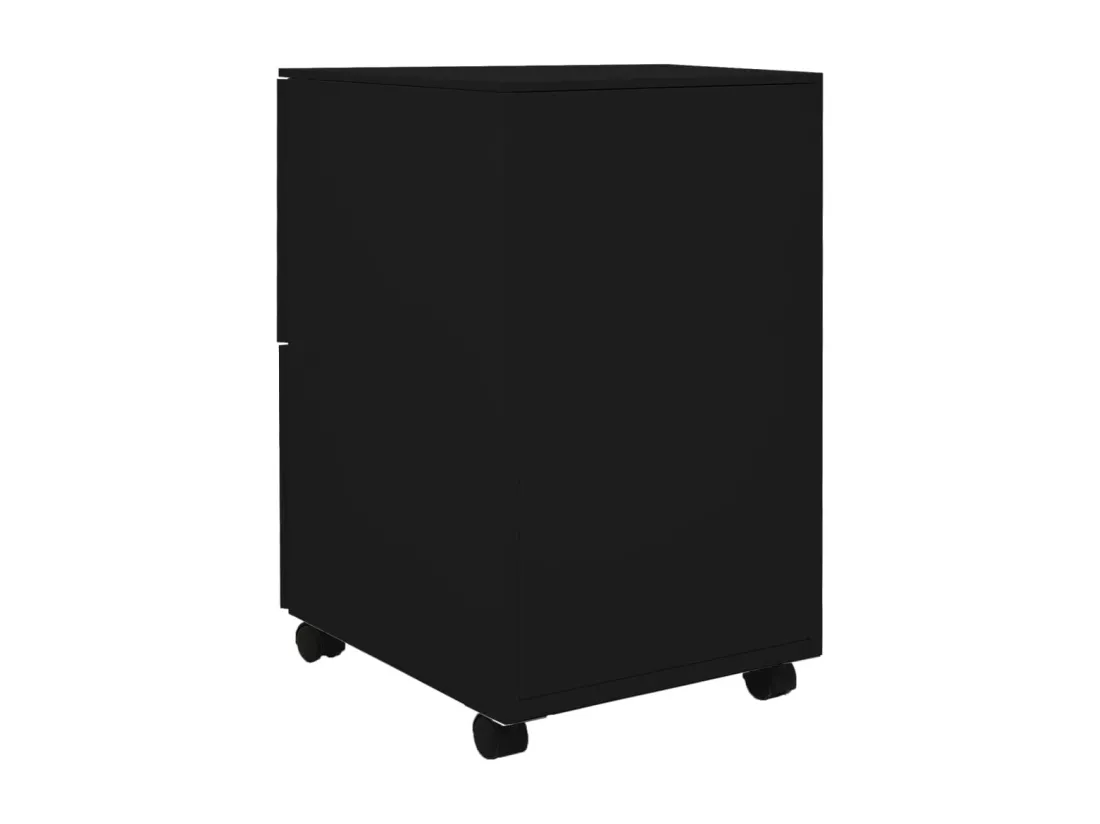 Classeur mobile Noir 39x45x67 Acier