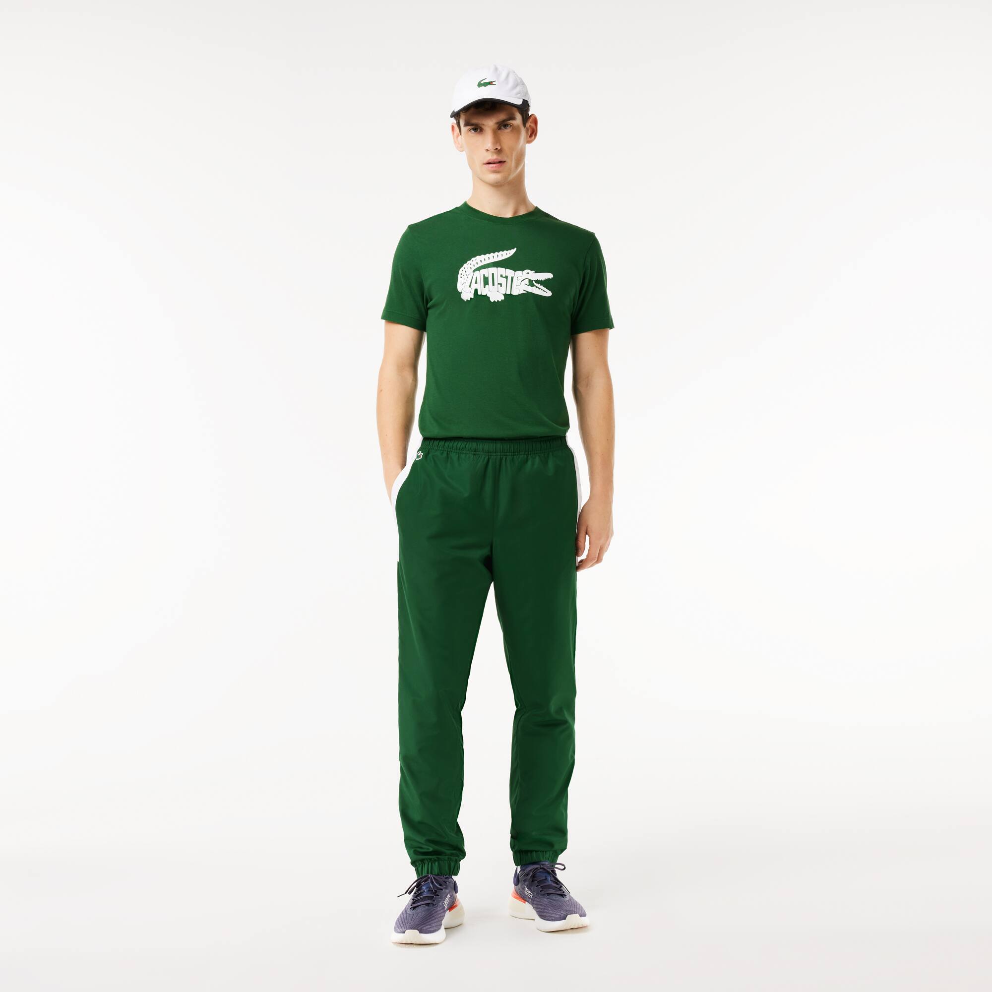 Herren LACOSTE SPORT French Capsule Trainingshose Trainingshosen - Grün - Lacoste - Herren