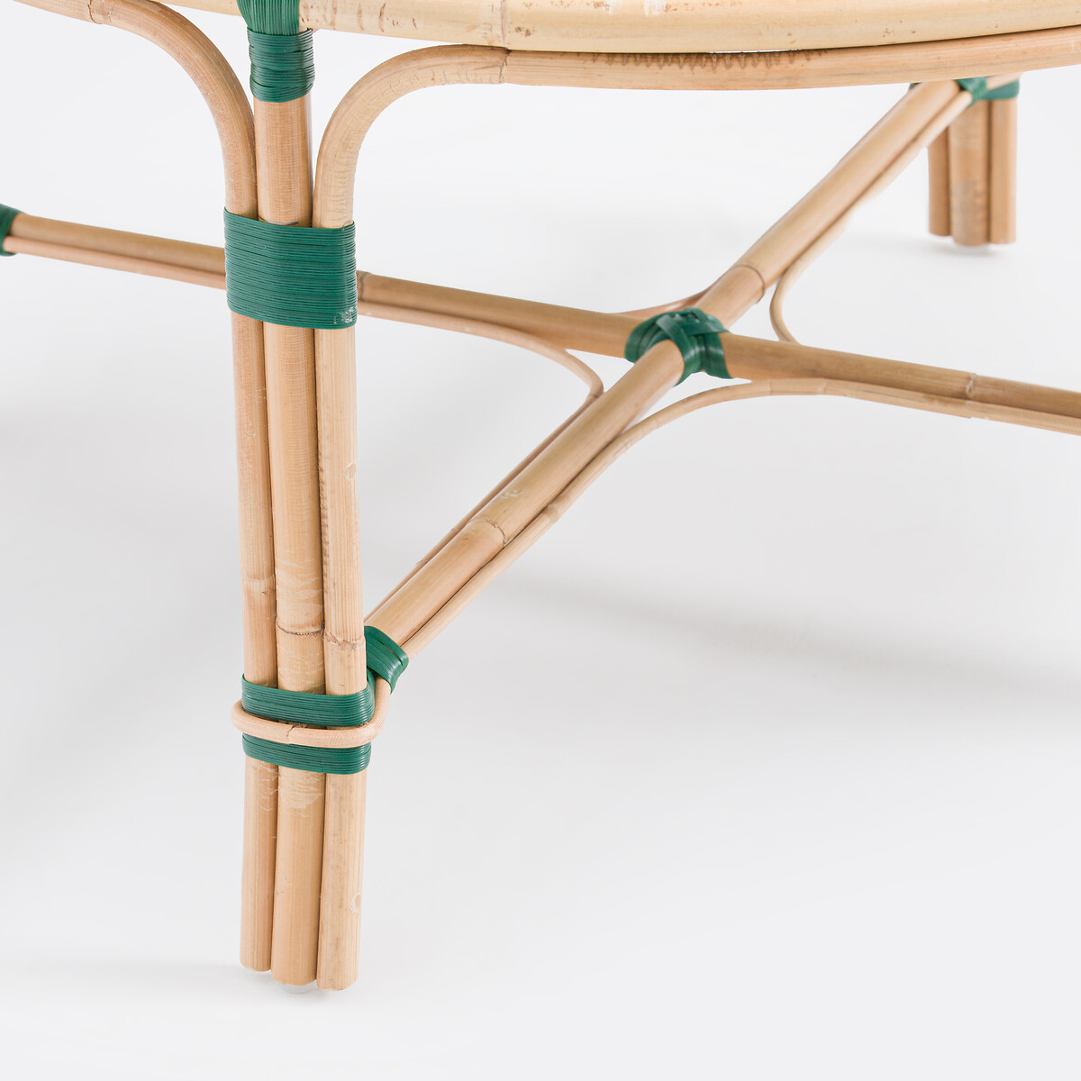 LA REDOUTE INTERIEURS<br>Mesa de centro Bianca em rattan e resina tecida