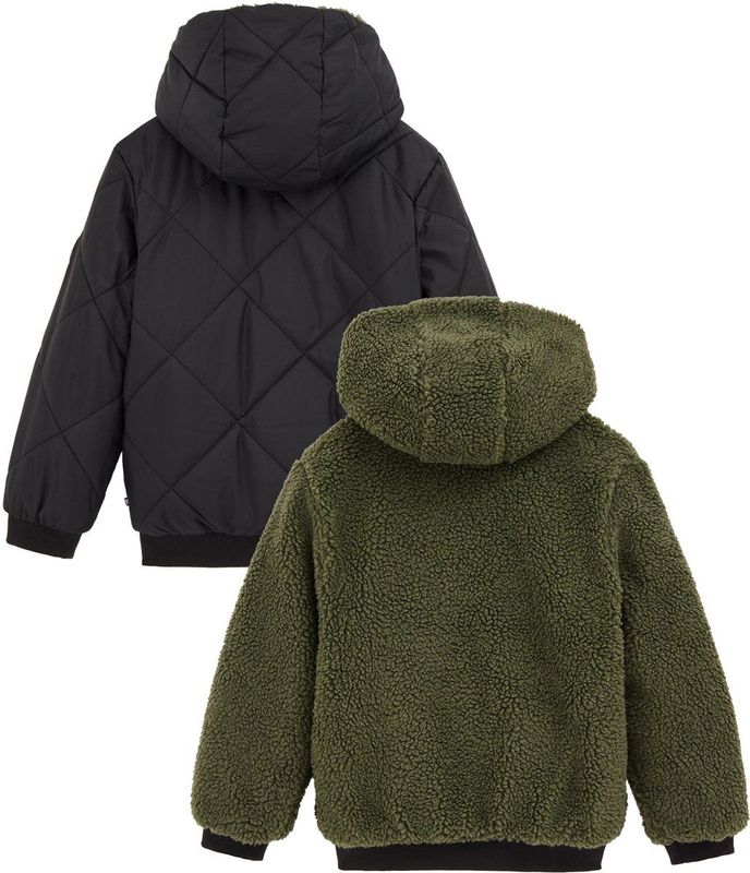Blue Ridge - Reversible Teddy Jas - Zwart - Jongens