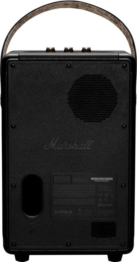 Marshall Tufton Black and Brass Enceintes Bluetooth portables