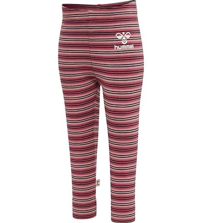 Hummel Leggings - HmlUnited Tights - Gestreift - Woodrose