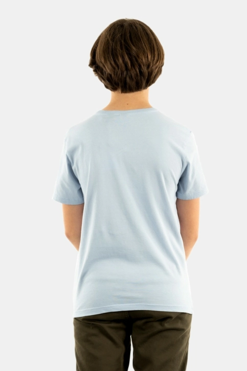 tee shirts manches courtes Le Temps Des Cerises sikesbo 3319 sky blue