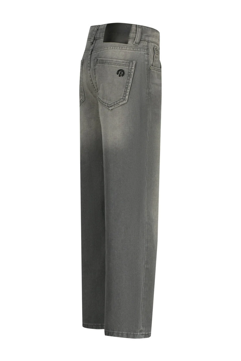 Raizzed loose fit straight leg jeans grey denim