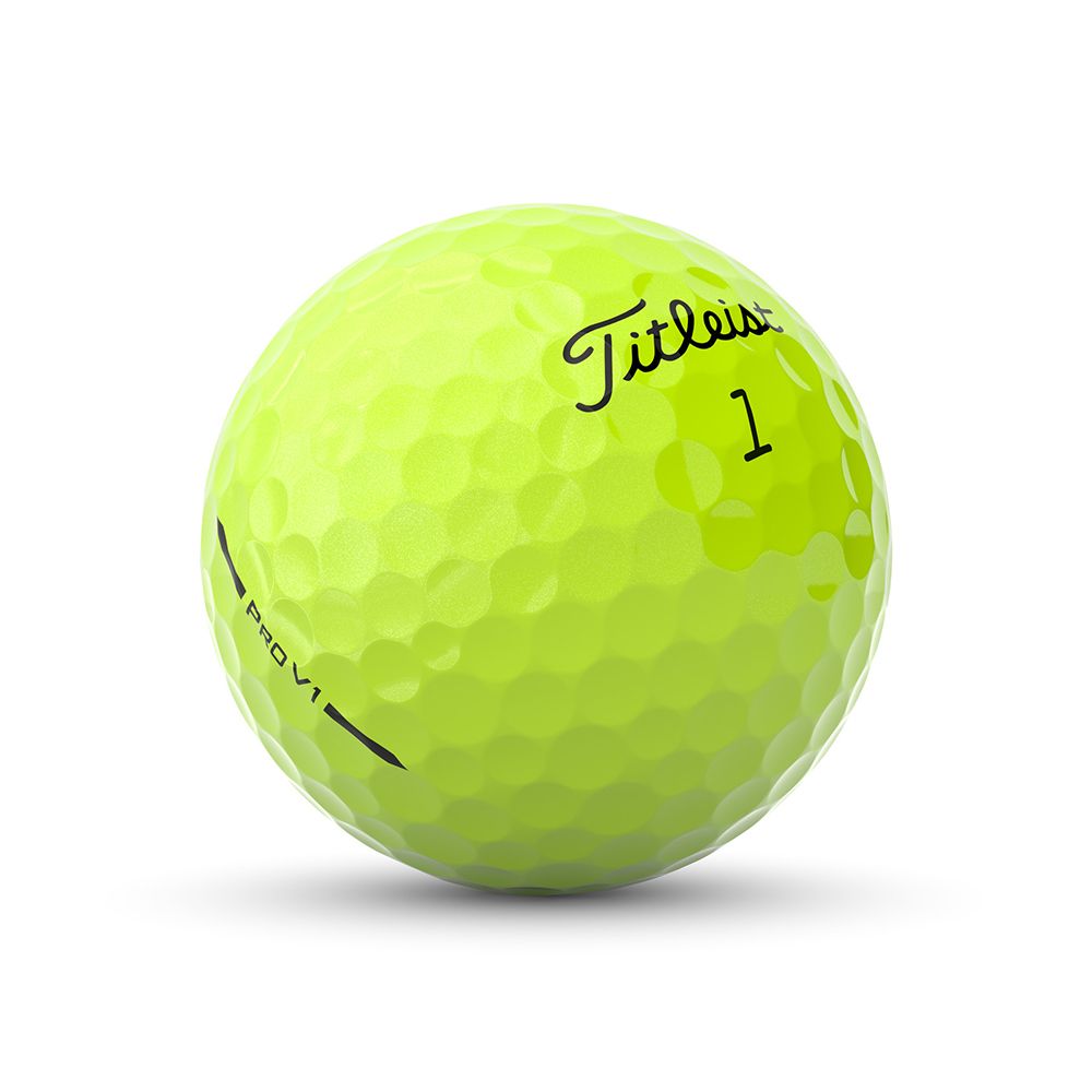 Pro V1 Golfball Gul
