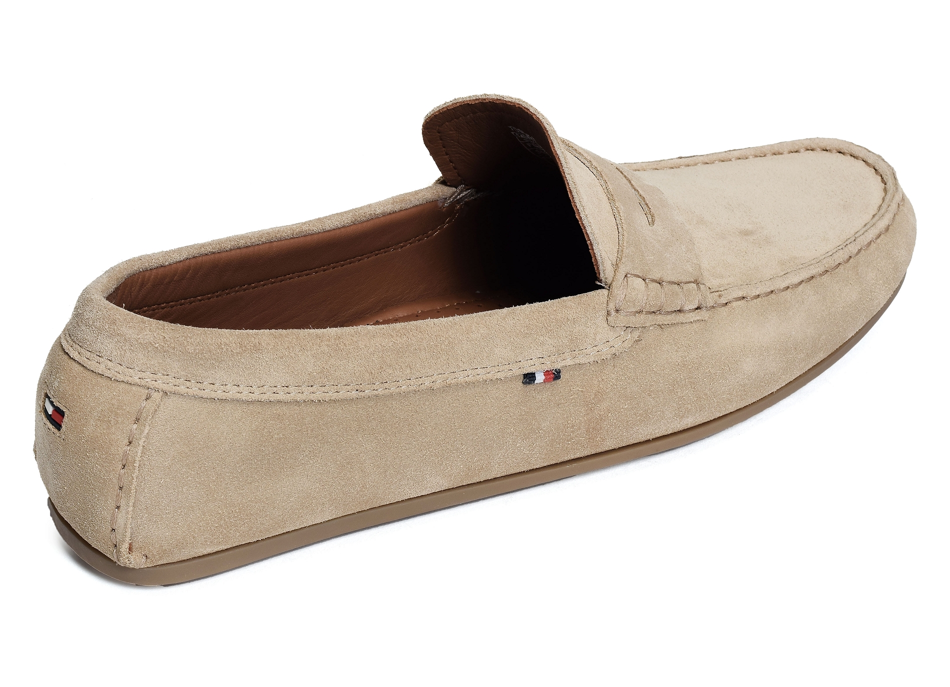 Casual hilfiger suede driver 4998 beige