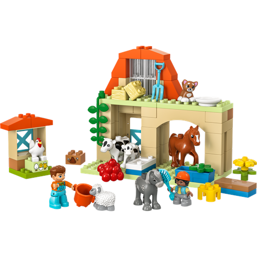 LEGO Duplo Town Pasning Af Bondegårdens Dyr - 10416