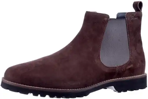 Sioux donkerbruin 40451 Meredith-701-H - maat 9.5 enkellaars donkerbruin - maat 9.5 Calandschoen