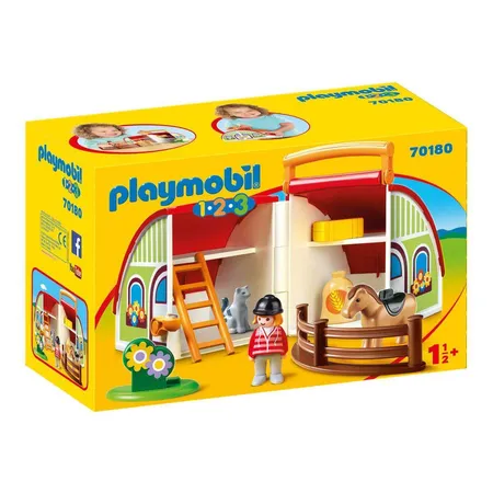 PLAYMOBIL® 70180 1.2.3 Mein Mitnehm-Reiterhof