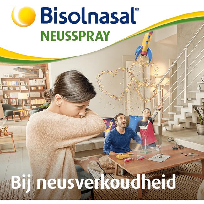 Bisolnasal Neusspray Oplossing Bij Neusverkoudheid Met Eucalyptus 10 ML