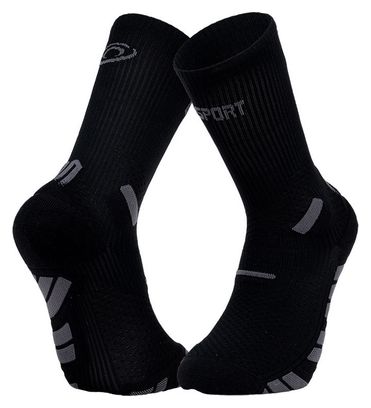 Chaussettes BV Sport Trail Ultra High Noir/Gris