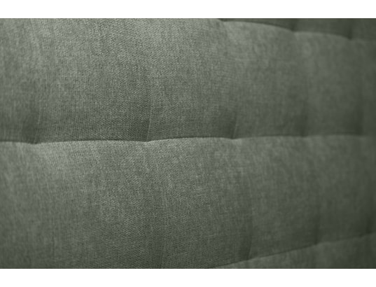 SOMMEIL DE PLOMB - Lit coffre 180x200cm capitonnée tissu vert
